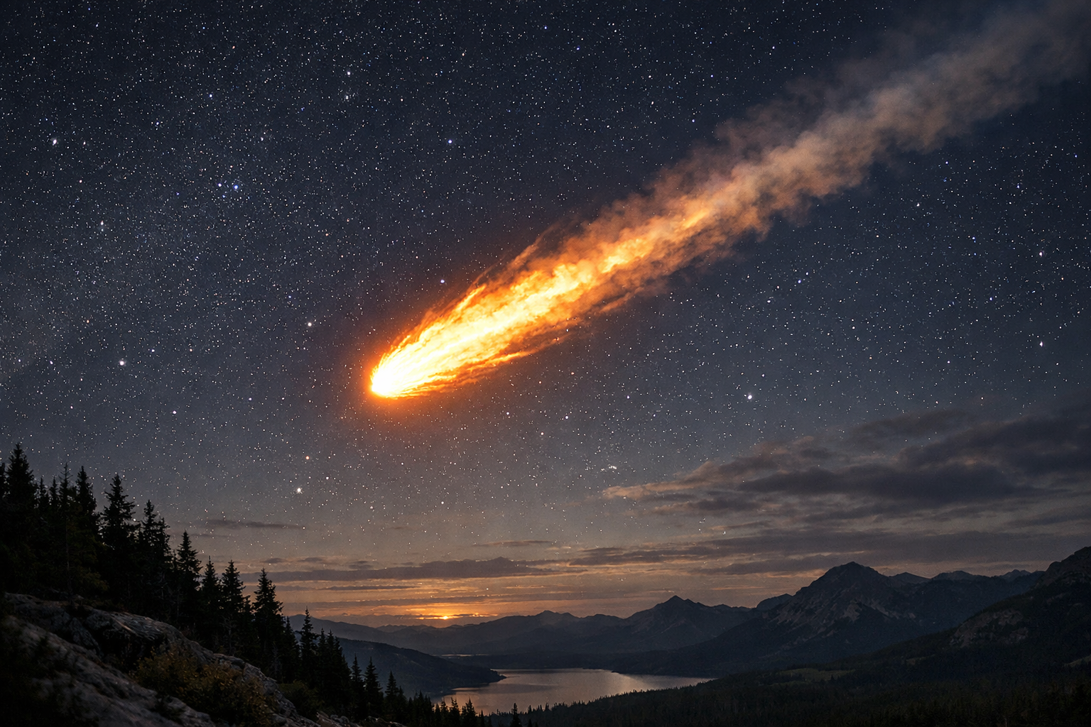 Wie viel wiegt ein Meteor?