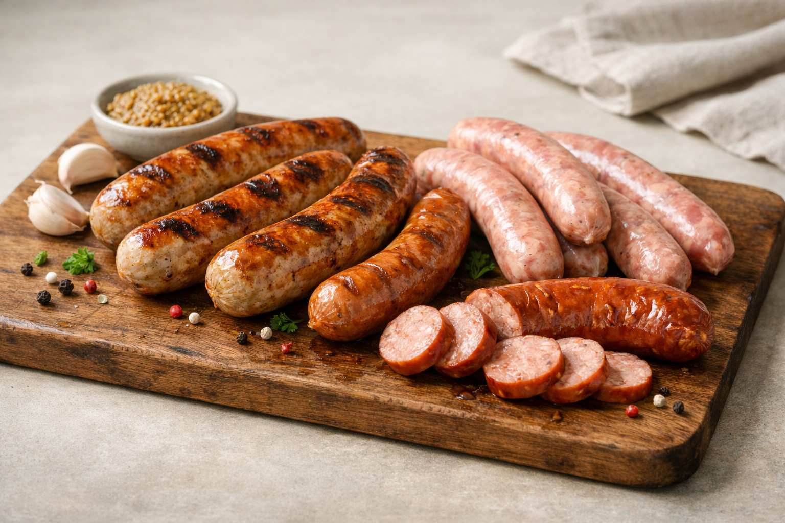 Wie viel wiegt eine Wurst?