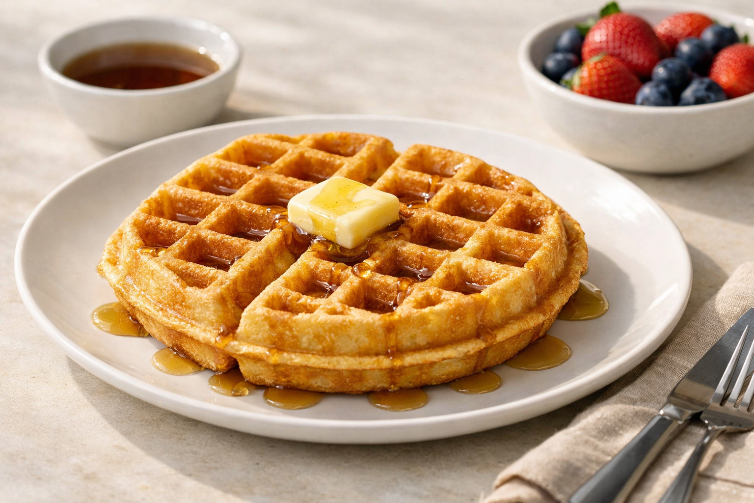 Wie viel wiegt eine Waffel?