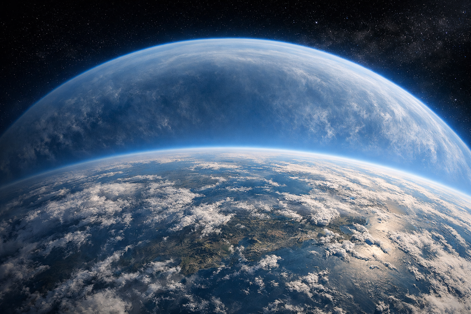 Wie viel wiegt die Luft der Erde?