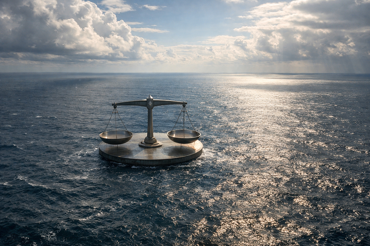 Wie viel wiegt der Ozean?