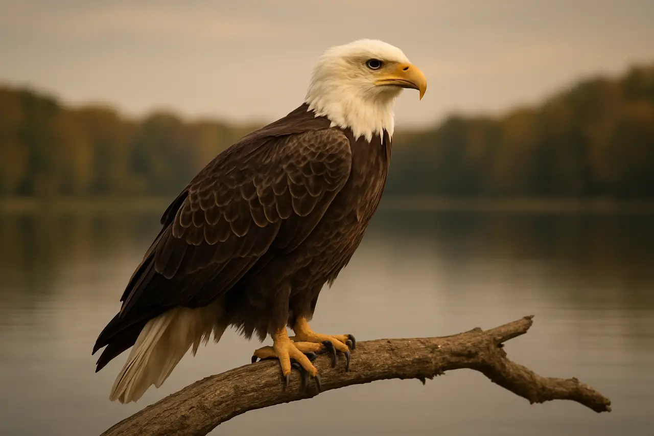 Сколько весит белоголовый орлан?
