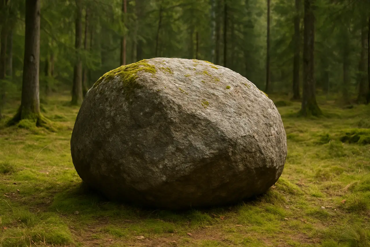 Сколько весит валун?