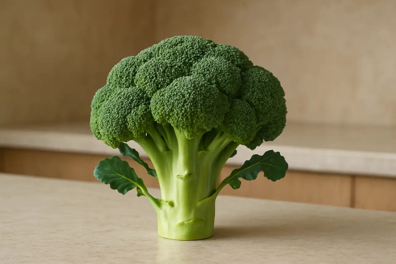 Wie viel wiegt ein Brokkoli?