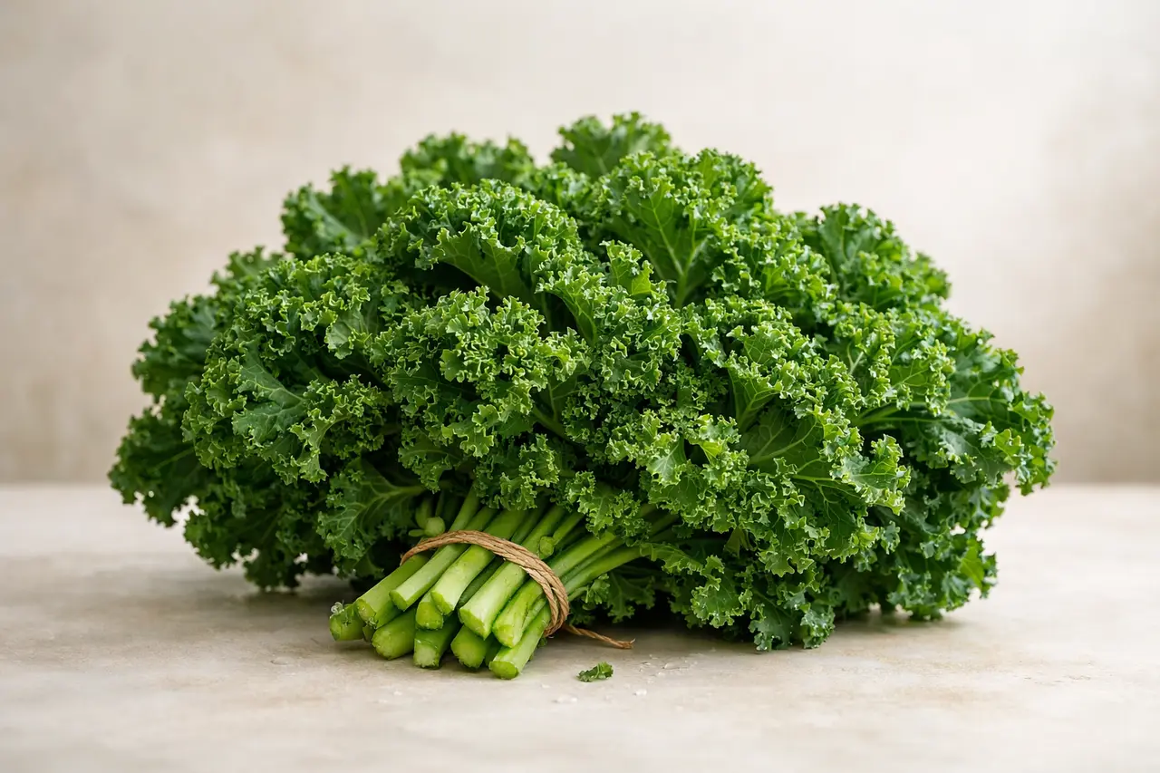 Сколько весит пучок капусты кейл?