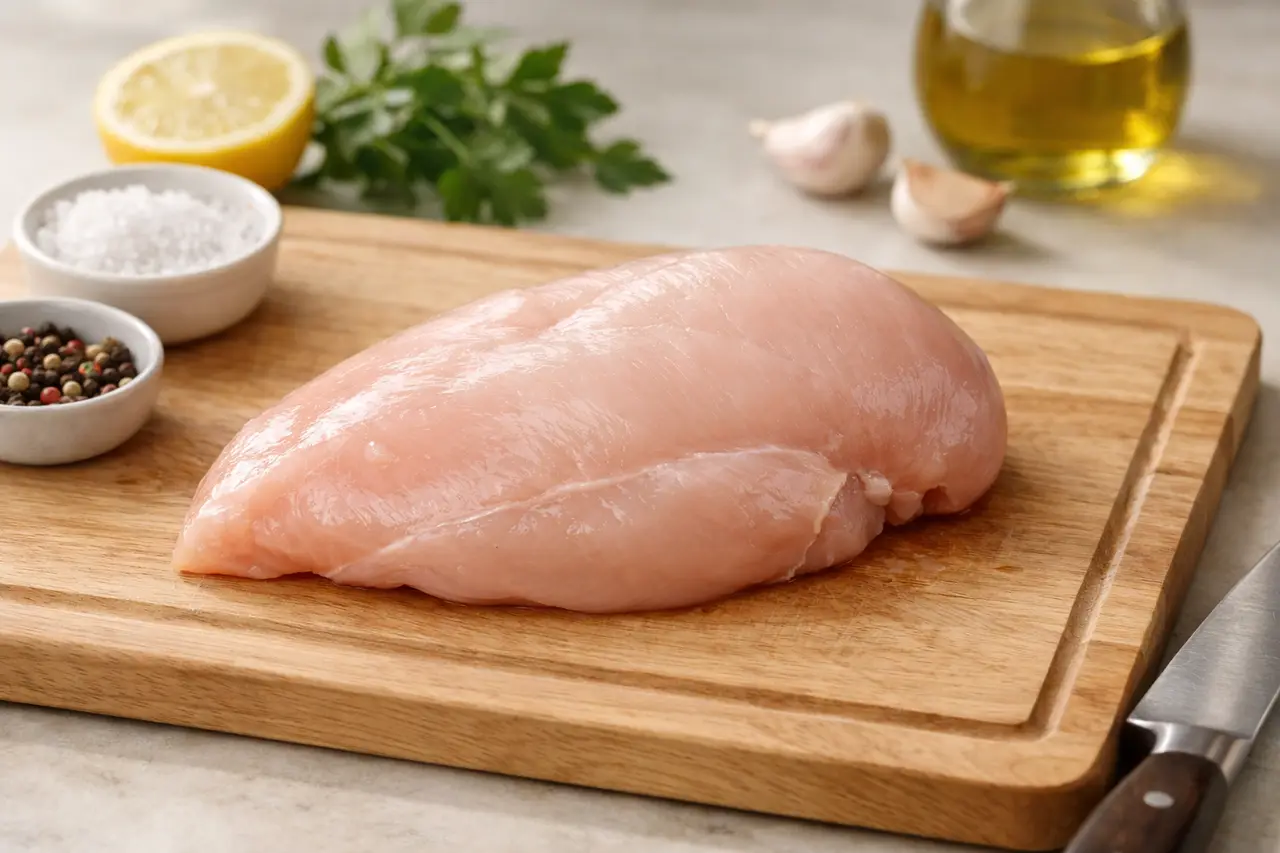 Сколько весит куриная грудка?