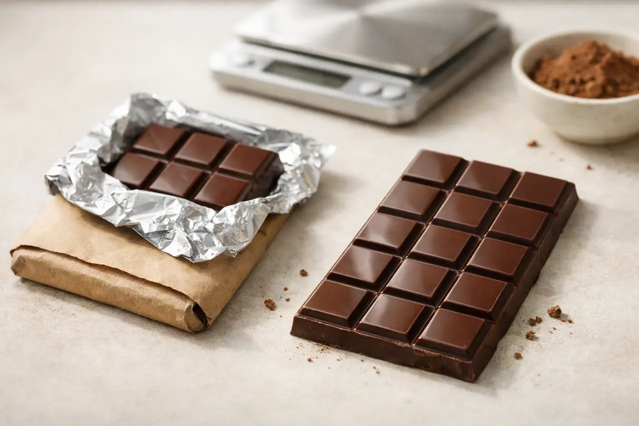 Сколько весит шоколадный батончик?