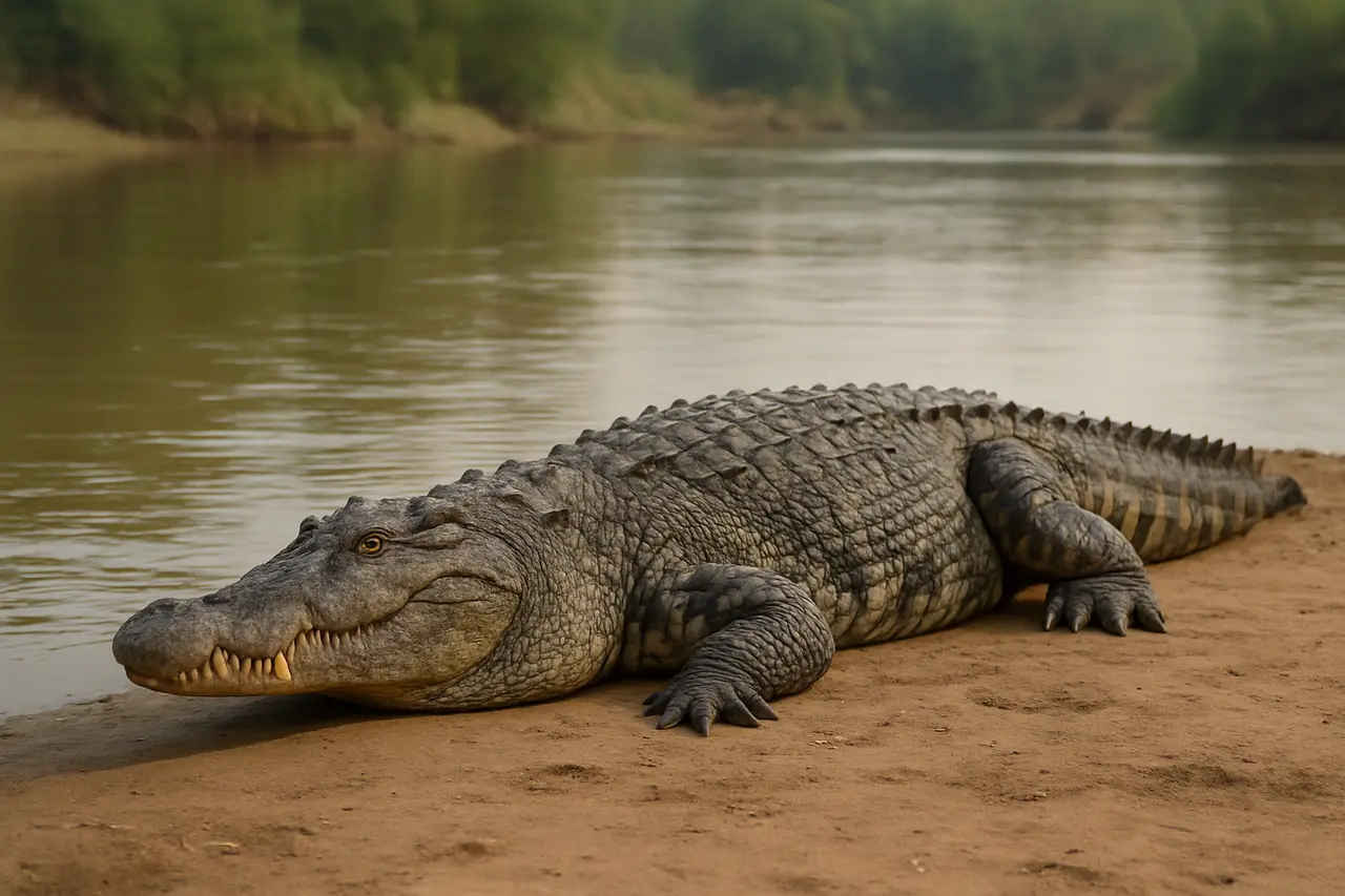 Сколько весит крокодил?