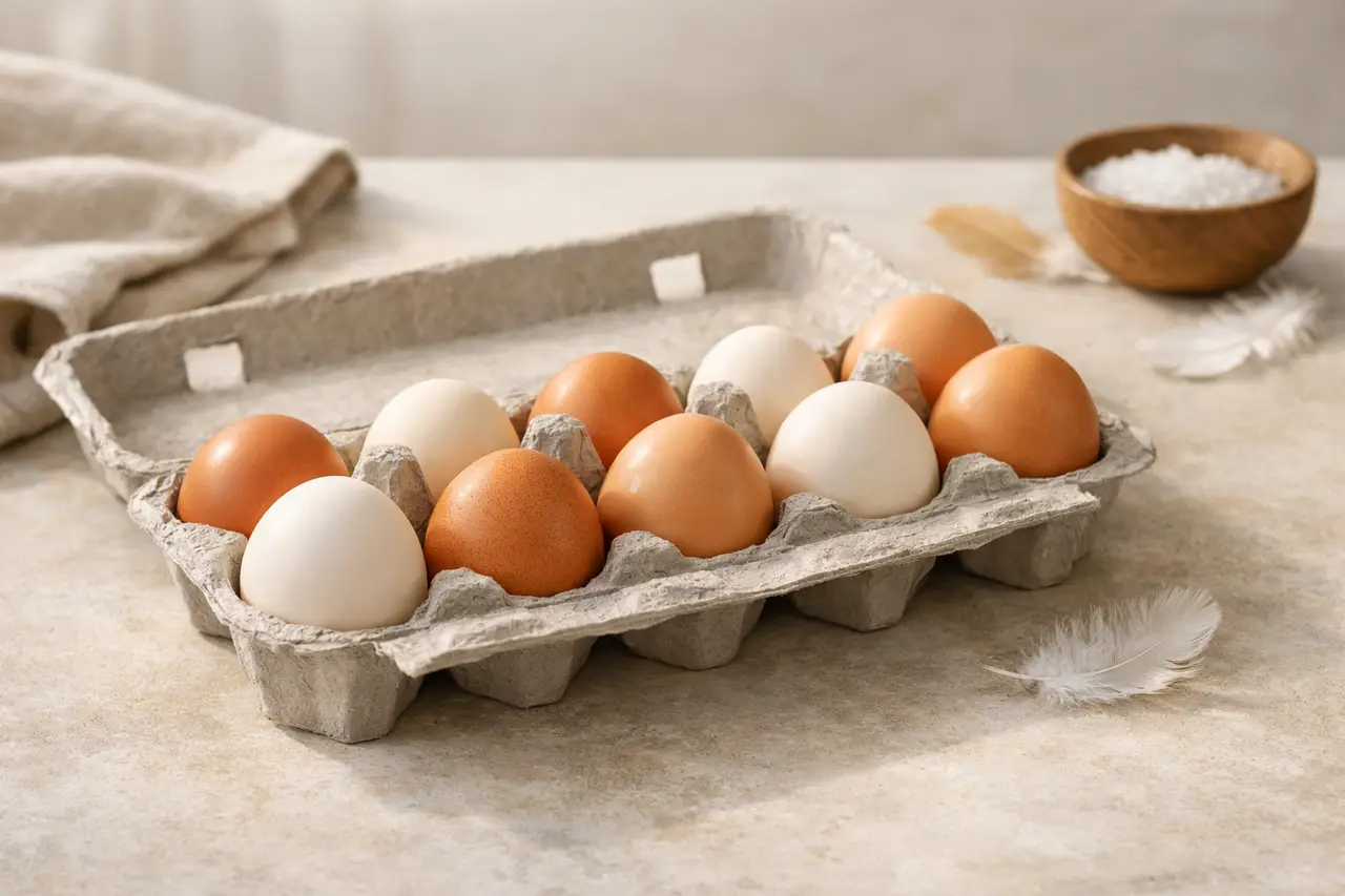 Сколько весит дюжина яиц?