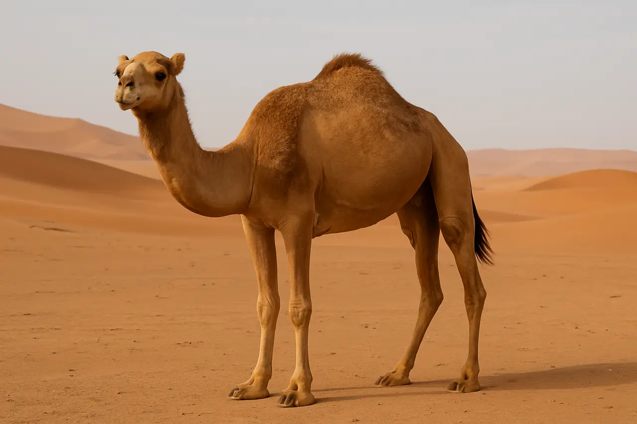 Сколько весит одногорбый верблюд?