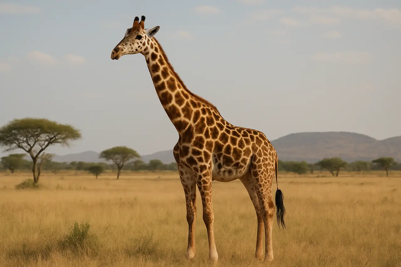 Сколько весит жираф?