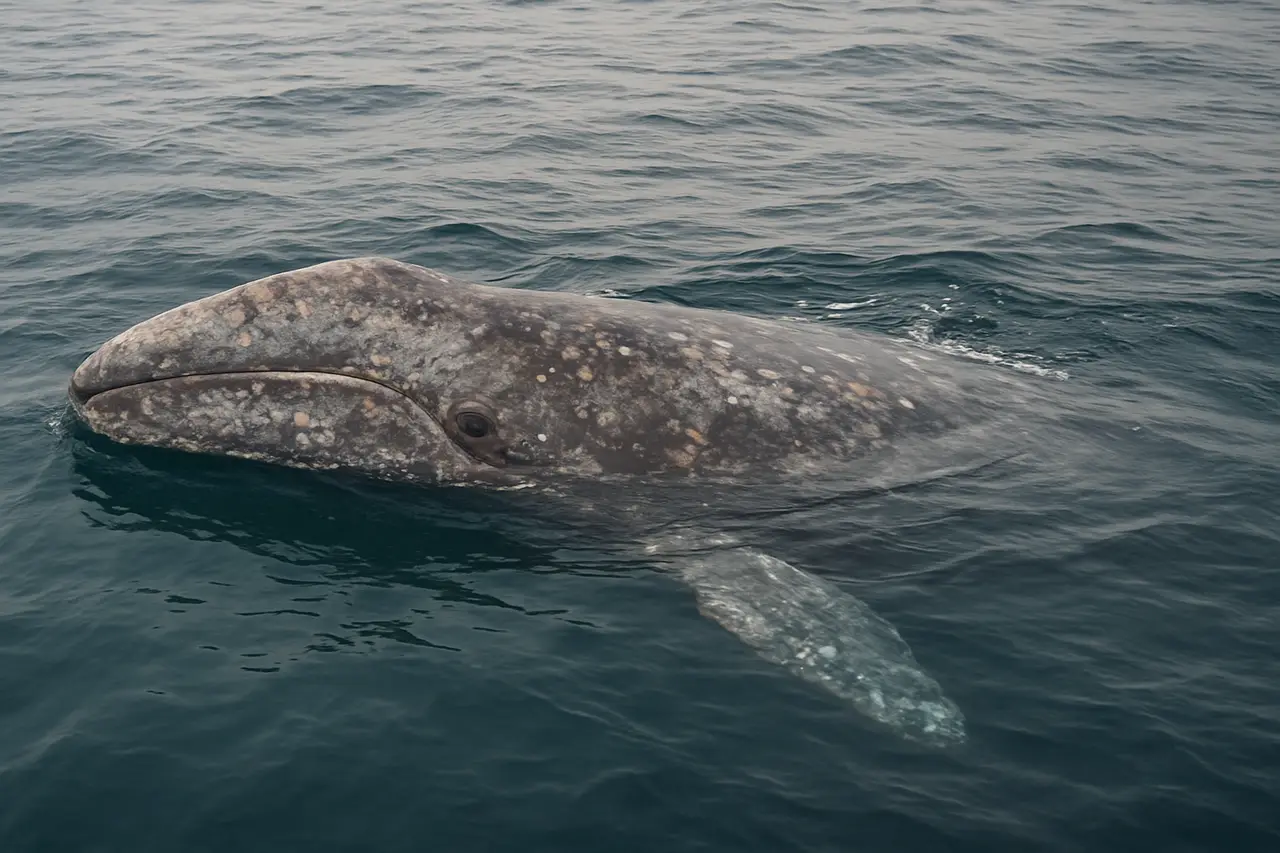 Сколько весит серый кит?