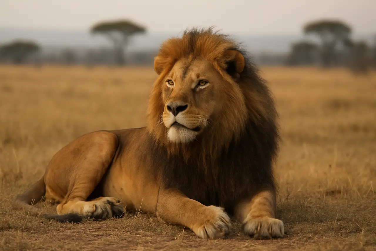 Сколько весит лев?