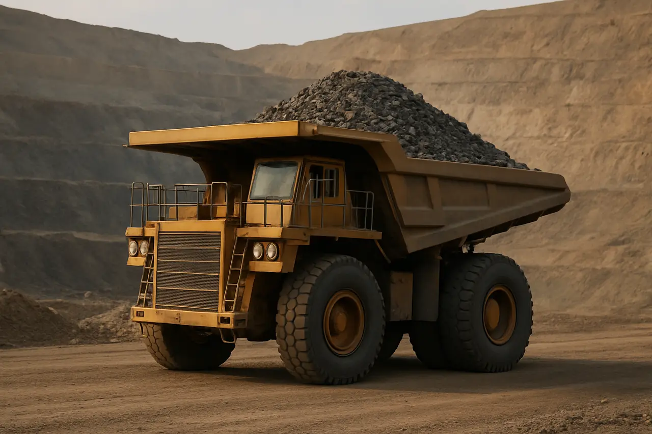 How Much Does a Mining Truck Weigh?