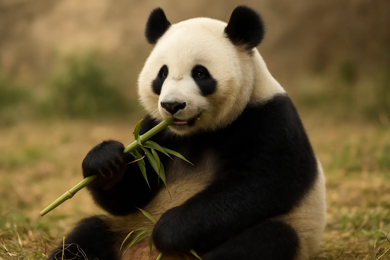 Сколько весит панда?