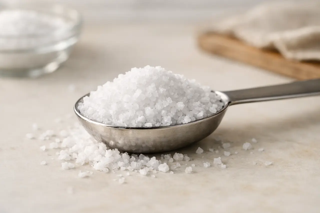 Сколько весит столовая ложка соли?