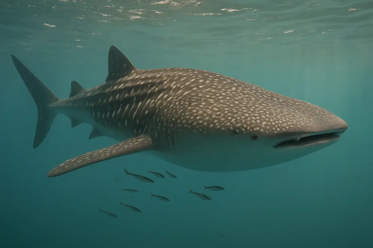 Сколько весит китовая акула?