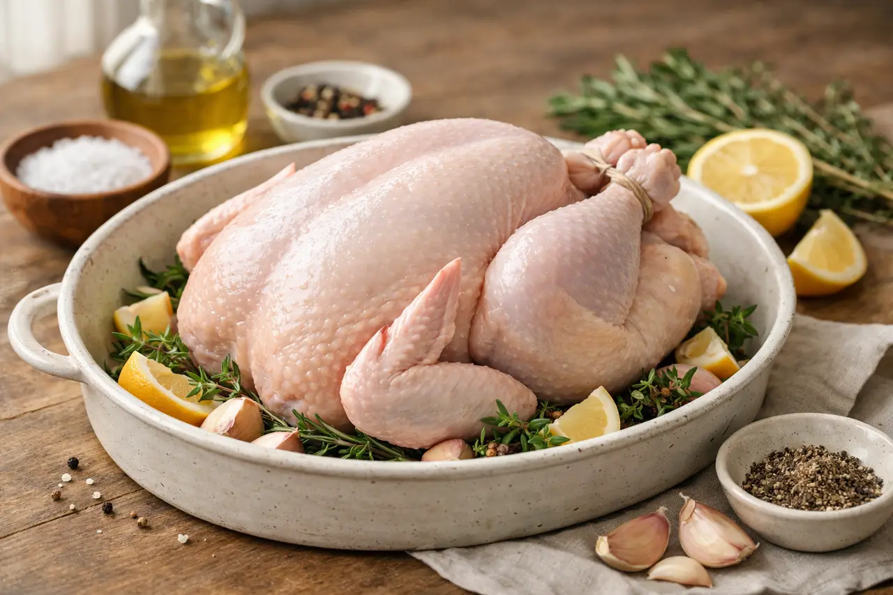 Сколько весит целая курица?