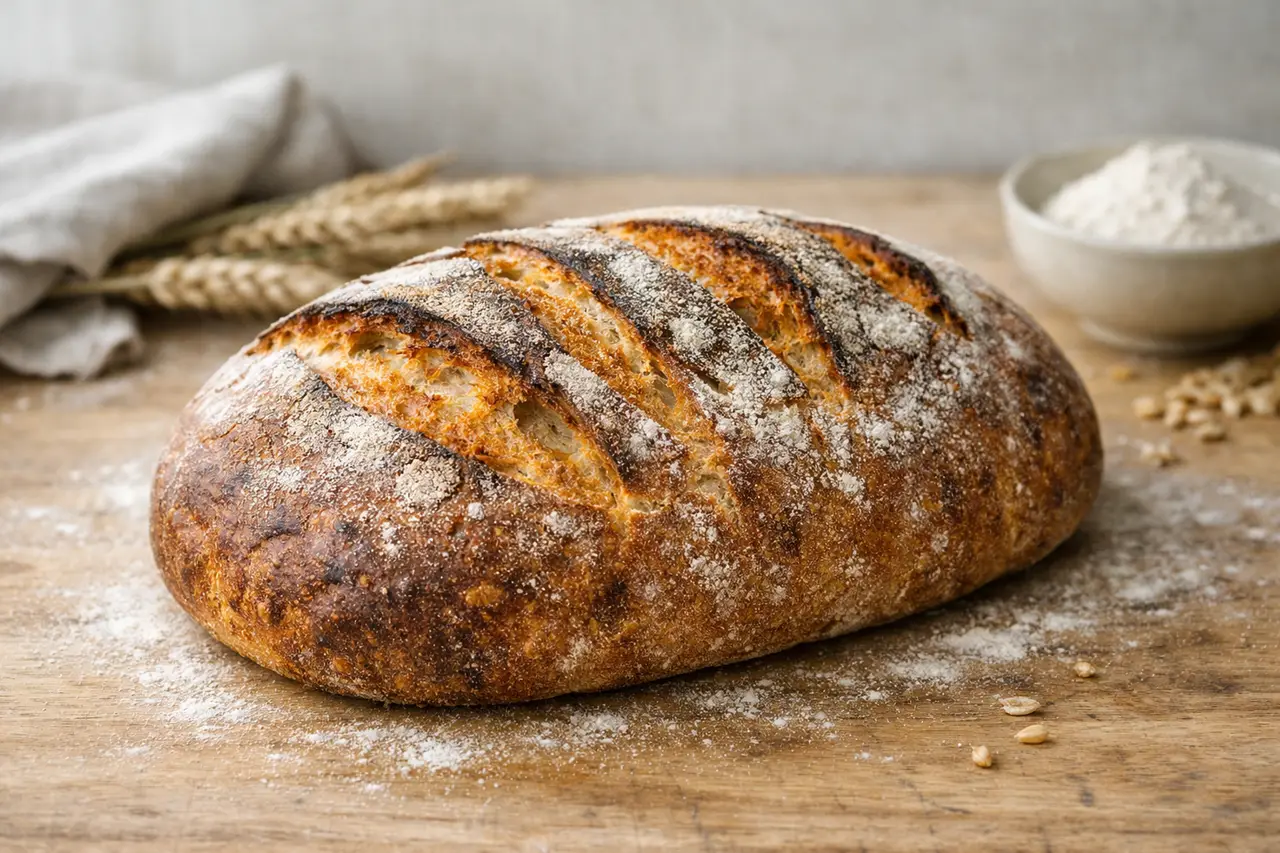 Сколько весит целая буханка хлеба?