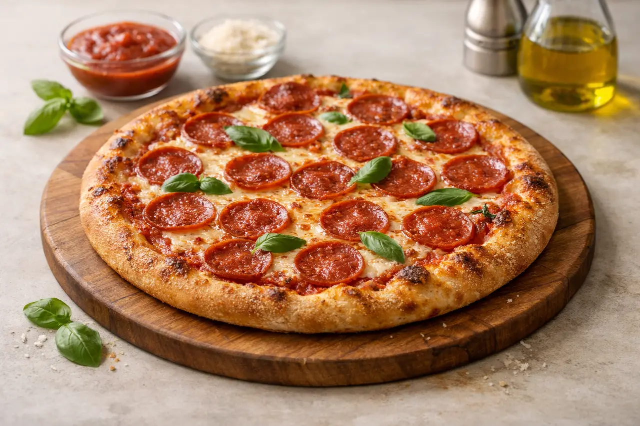 Сколько весит целая пицца?