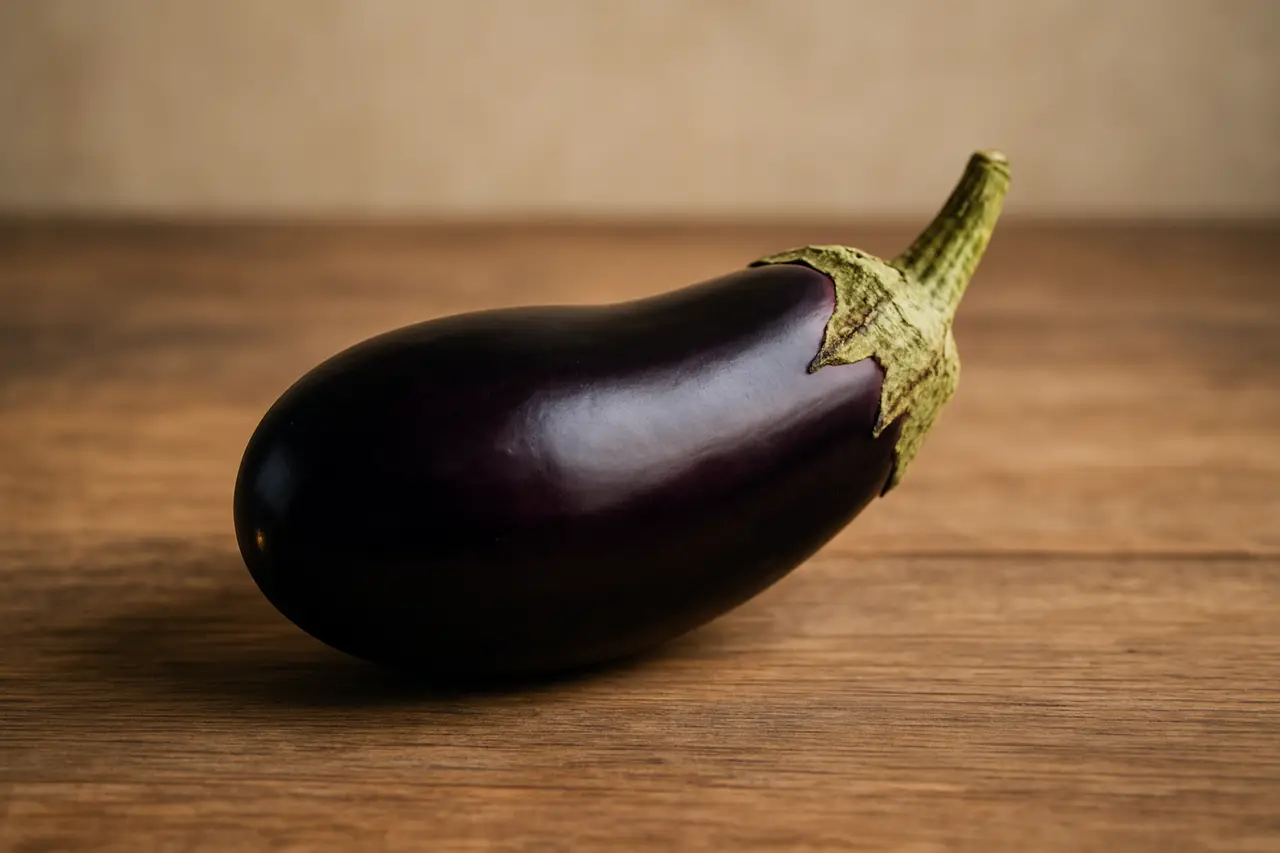 Wie viel wiegt eine Aubergine?