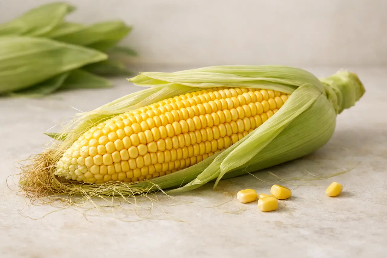 Сколько весит початок кукурузы?