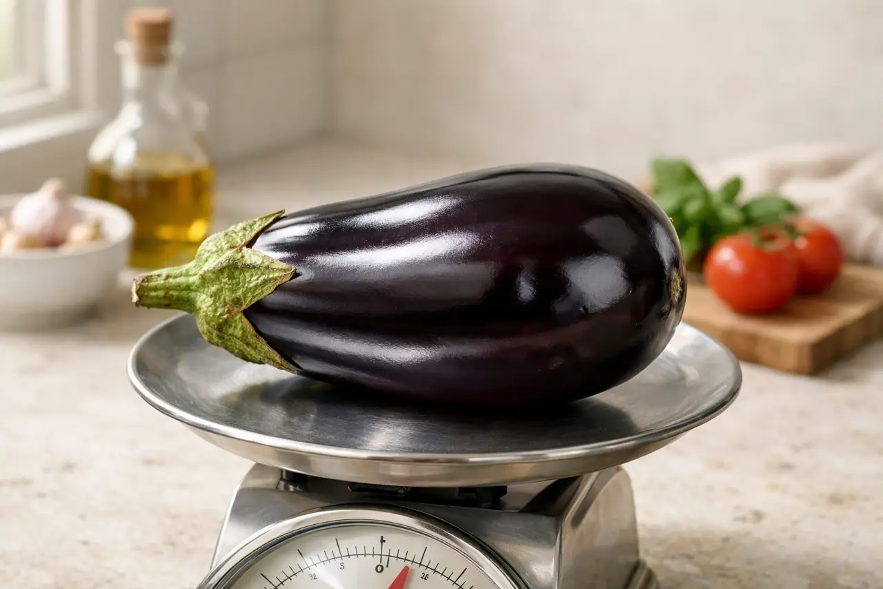 Сколько весит баклажан?