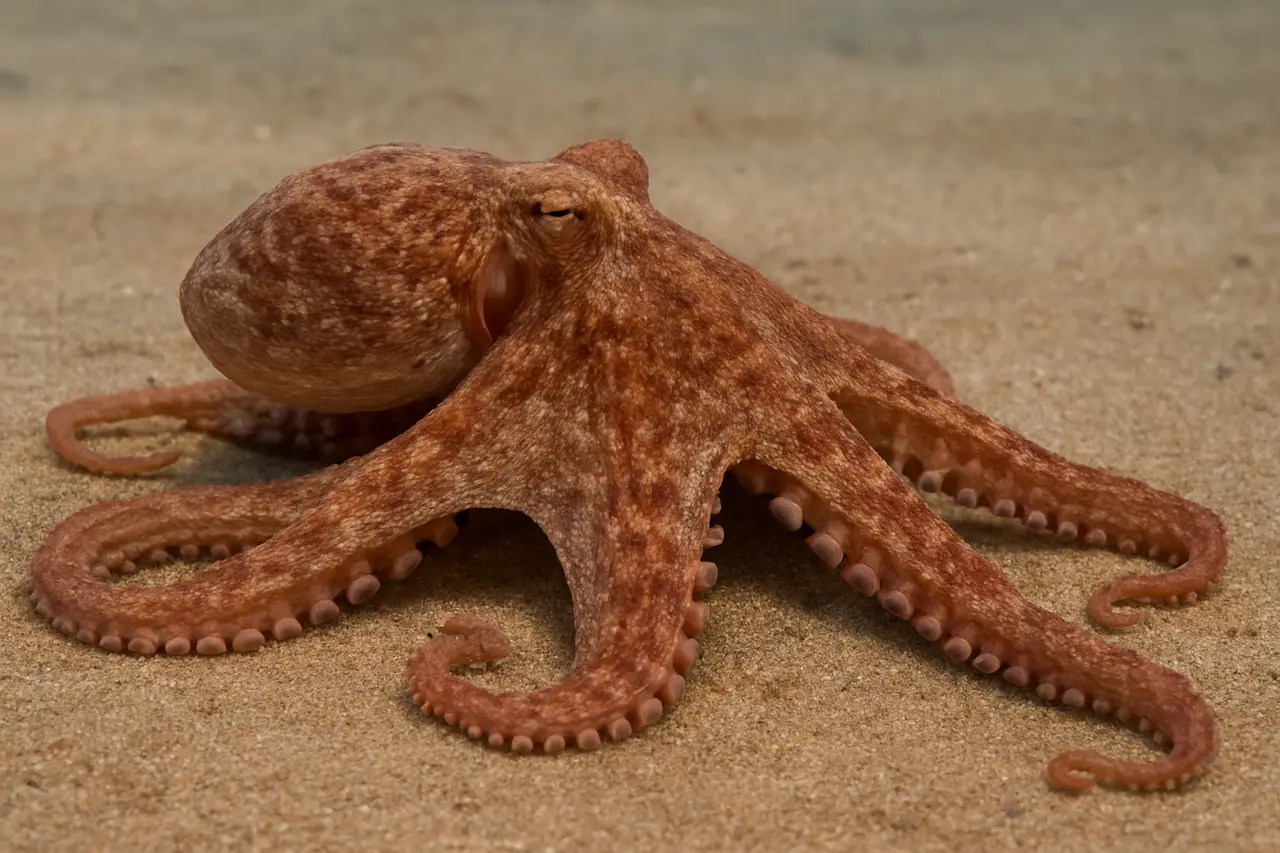 Сколько весит осьминог?