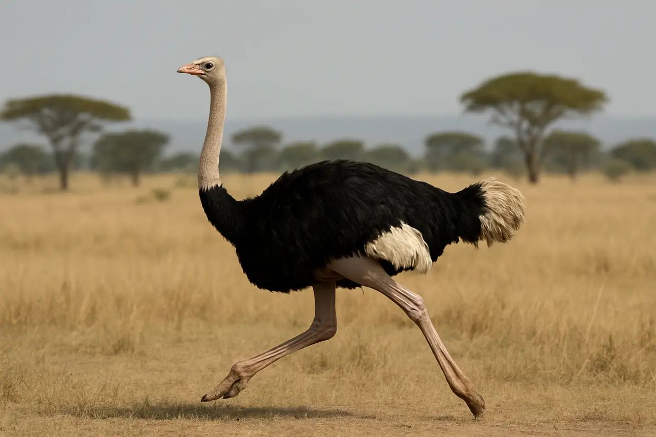 Сколько весит страус?