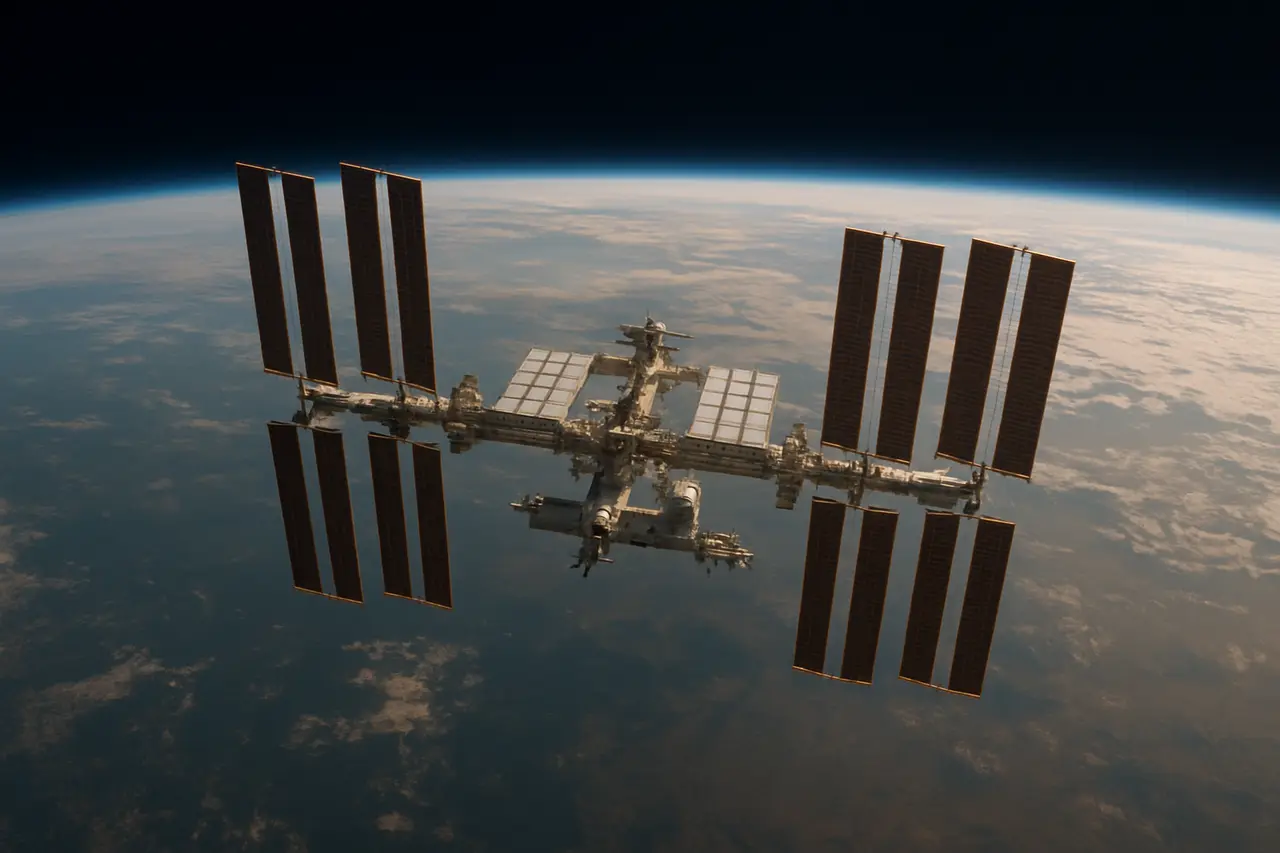 Сколько весит Международная космическая станция?