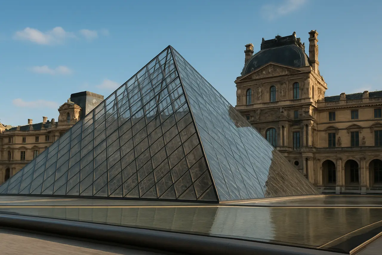 How Much Does The Louvre Pyramid Weigh?