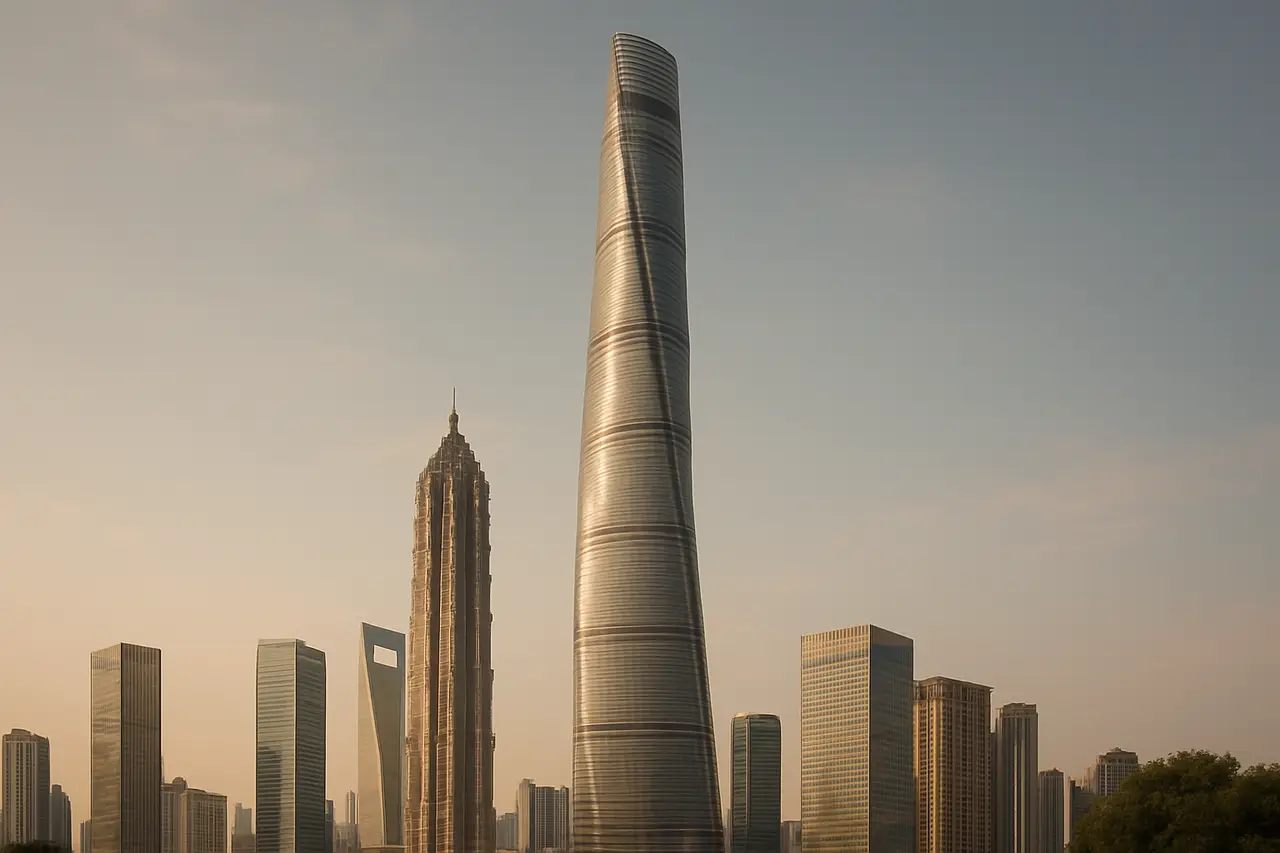 How Much Does The Shanghai Tower Weigh?