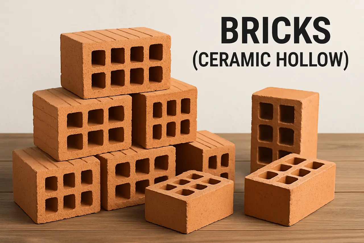 How Much Does a Brick (Ceramic Hollow) Weigh?