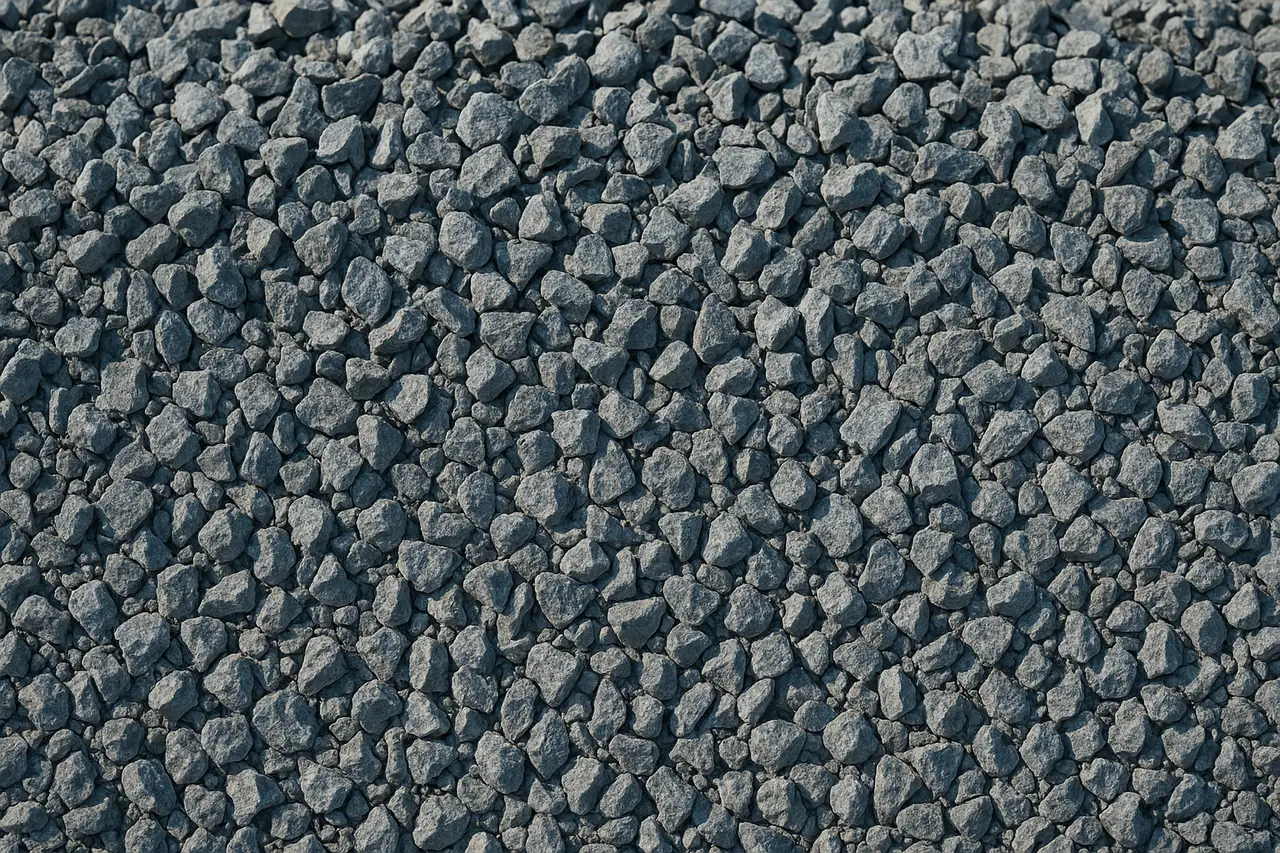 Wie viel wiegt Kiesschotter?