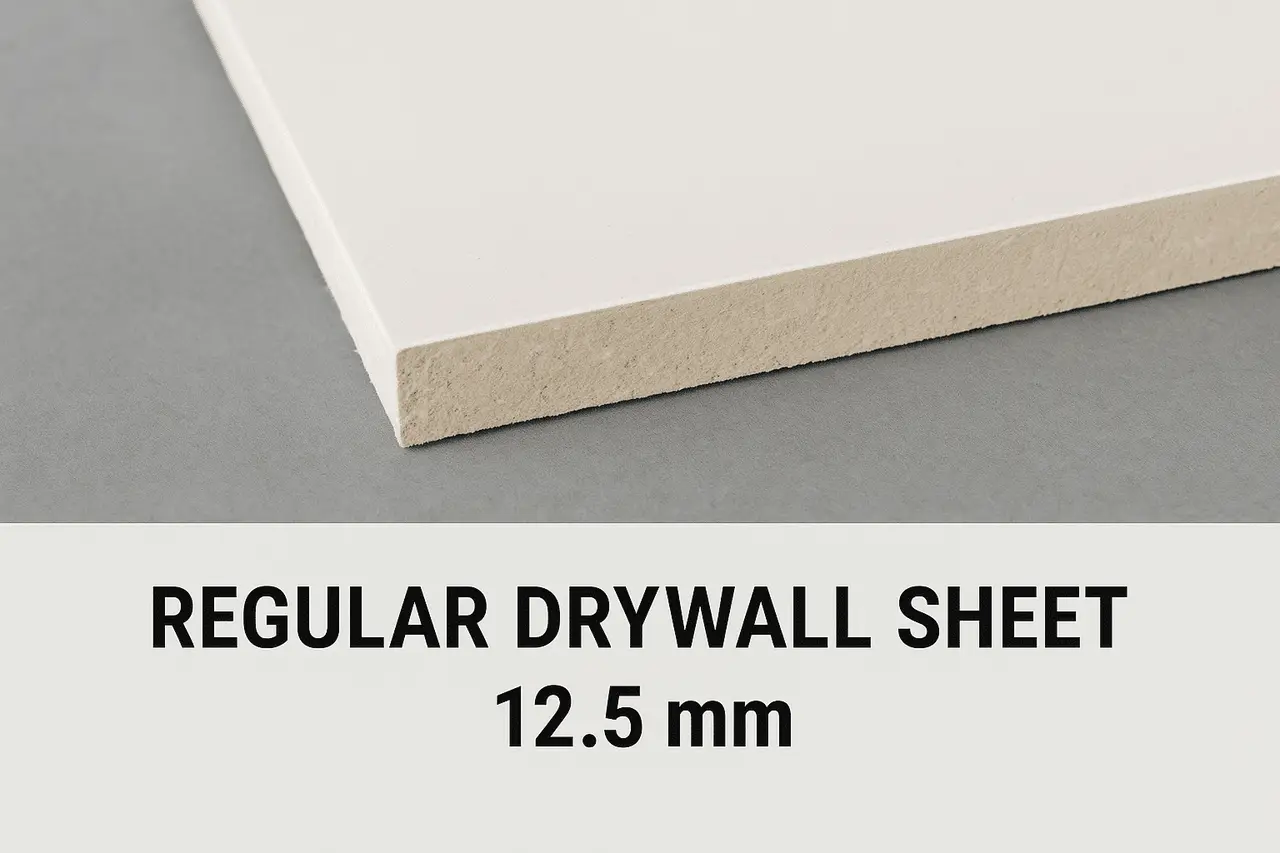 How Much Does a Regular Drywall Sheet 12.5 mm Weigh?