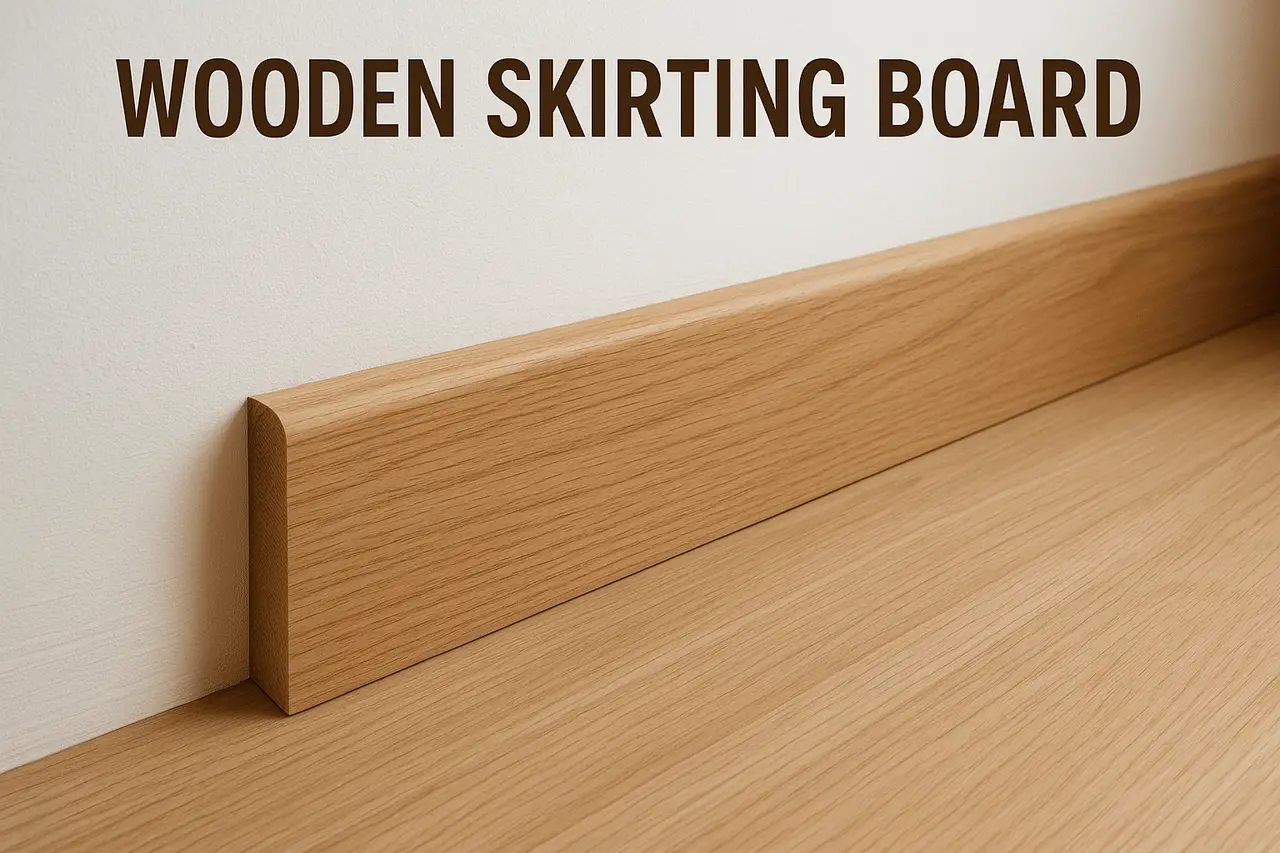 Wie viel wiegt eine Holzsockelleiste?