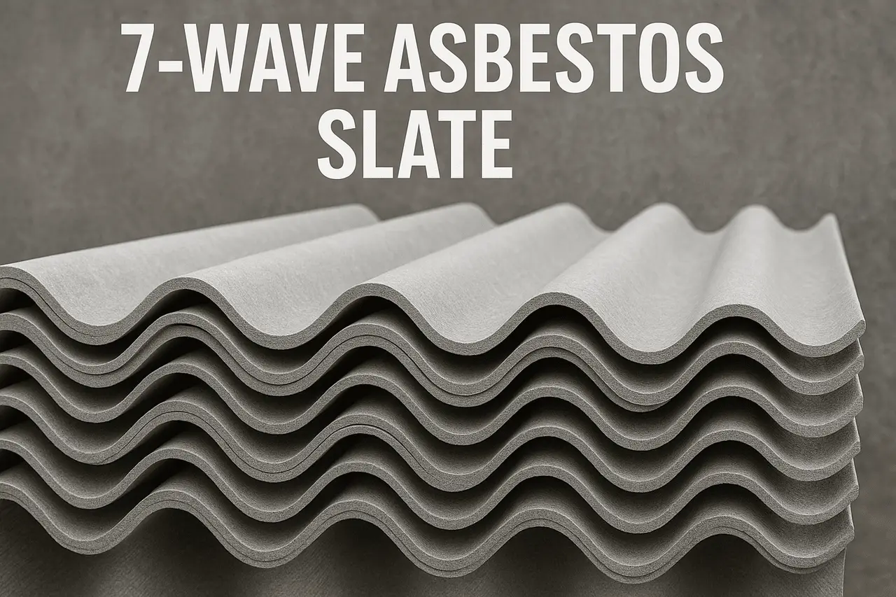 How Much Does a 7-Wave Asbestos Slate Weigh?