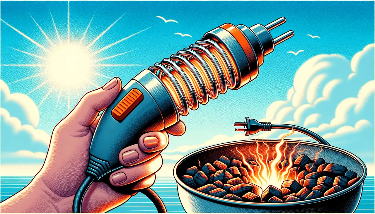 Wie viel wiegt ein Holzkohleanzünder (elektrisch)?