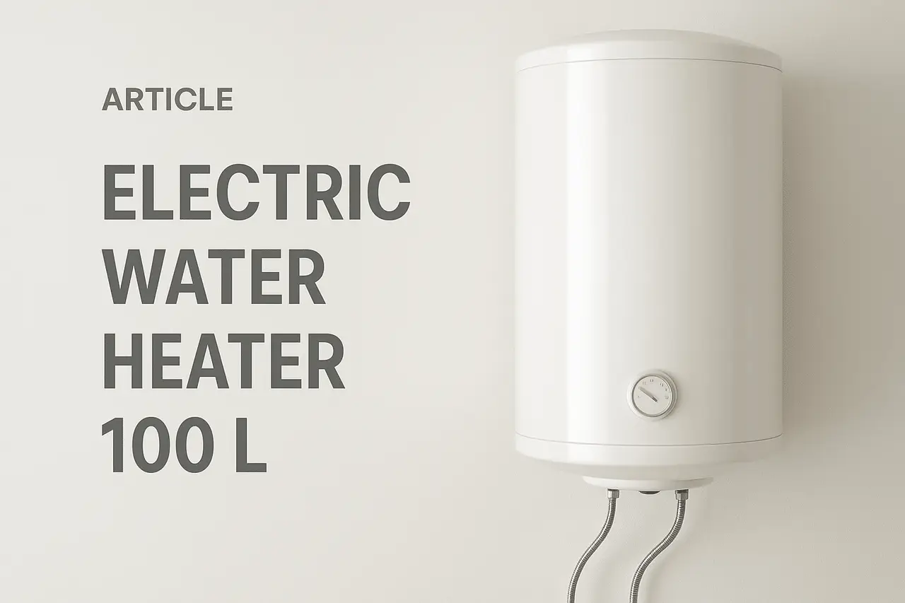 Wie viel wiegt ein elektrischer Warmwasserbereiter mit 100 l?