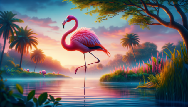 Quanto pesa um flamingo?