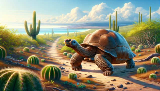 How Much Does a Galapagos Tortoise Weigh?