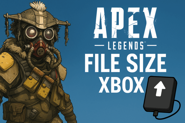 Wie groß ist die Dateigröße von Apex Legends auf der Xbox?