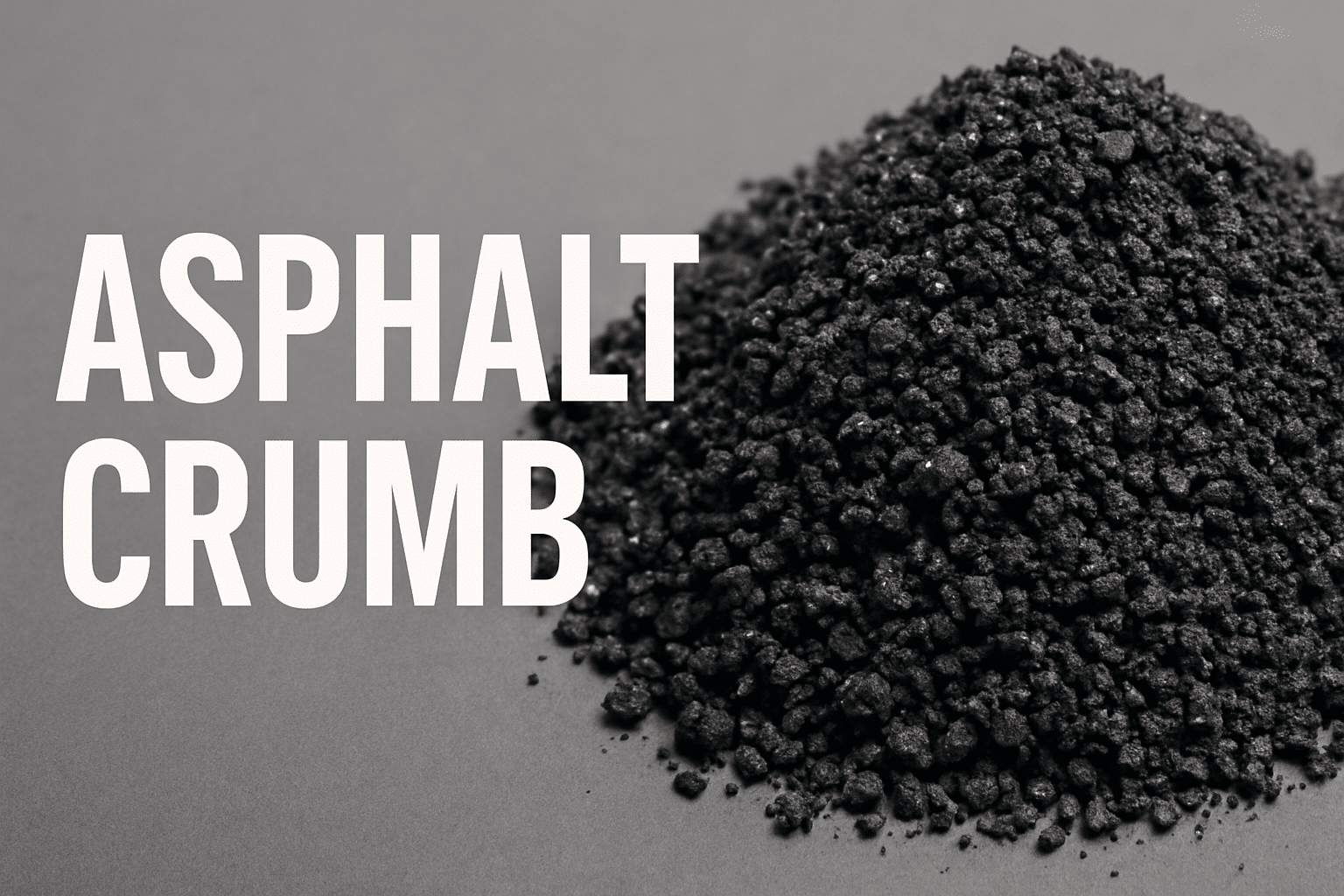 Wie viel wiegt ein Asphaltkrümel?