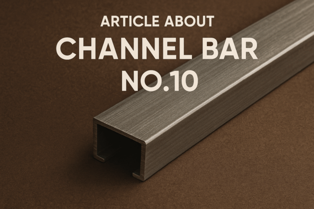 Wie viel wiegt ein Channel Bar Nr. 10?