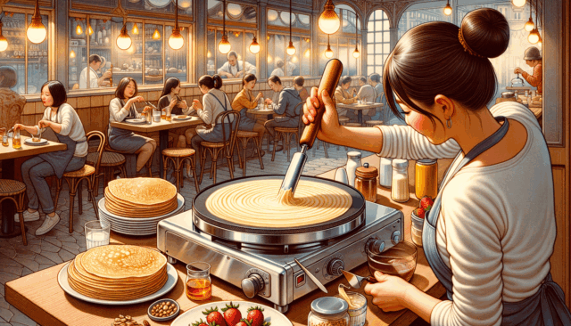 Crêpe maker