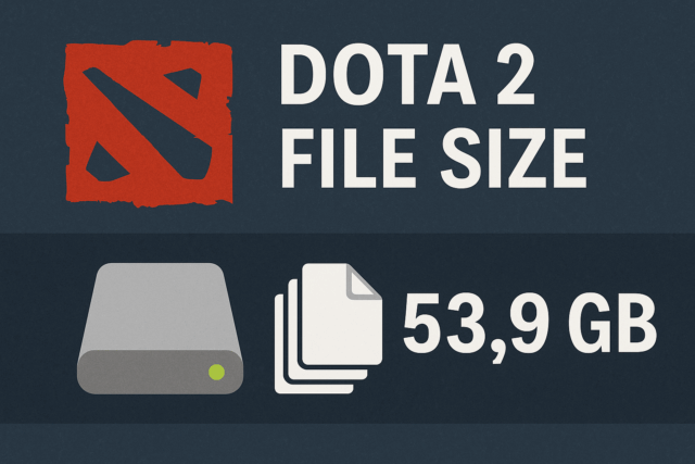 Wie viel wiegt eine Dota 2-Datei?