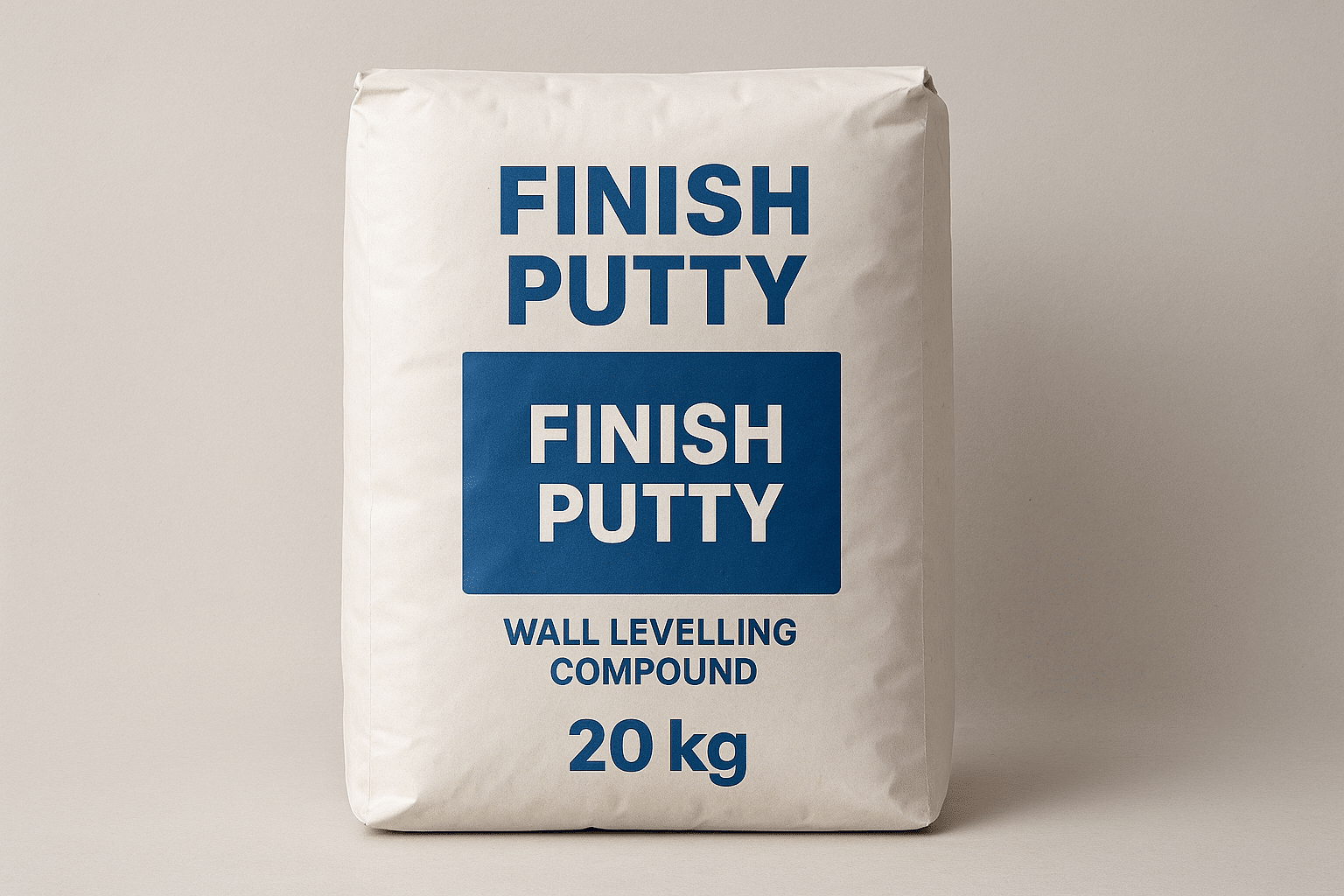 Wie viel wiegt ein 20 kg Sack Spachtelmasse?