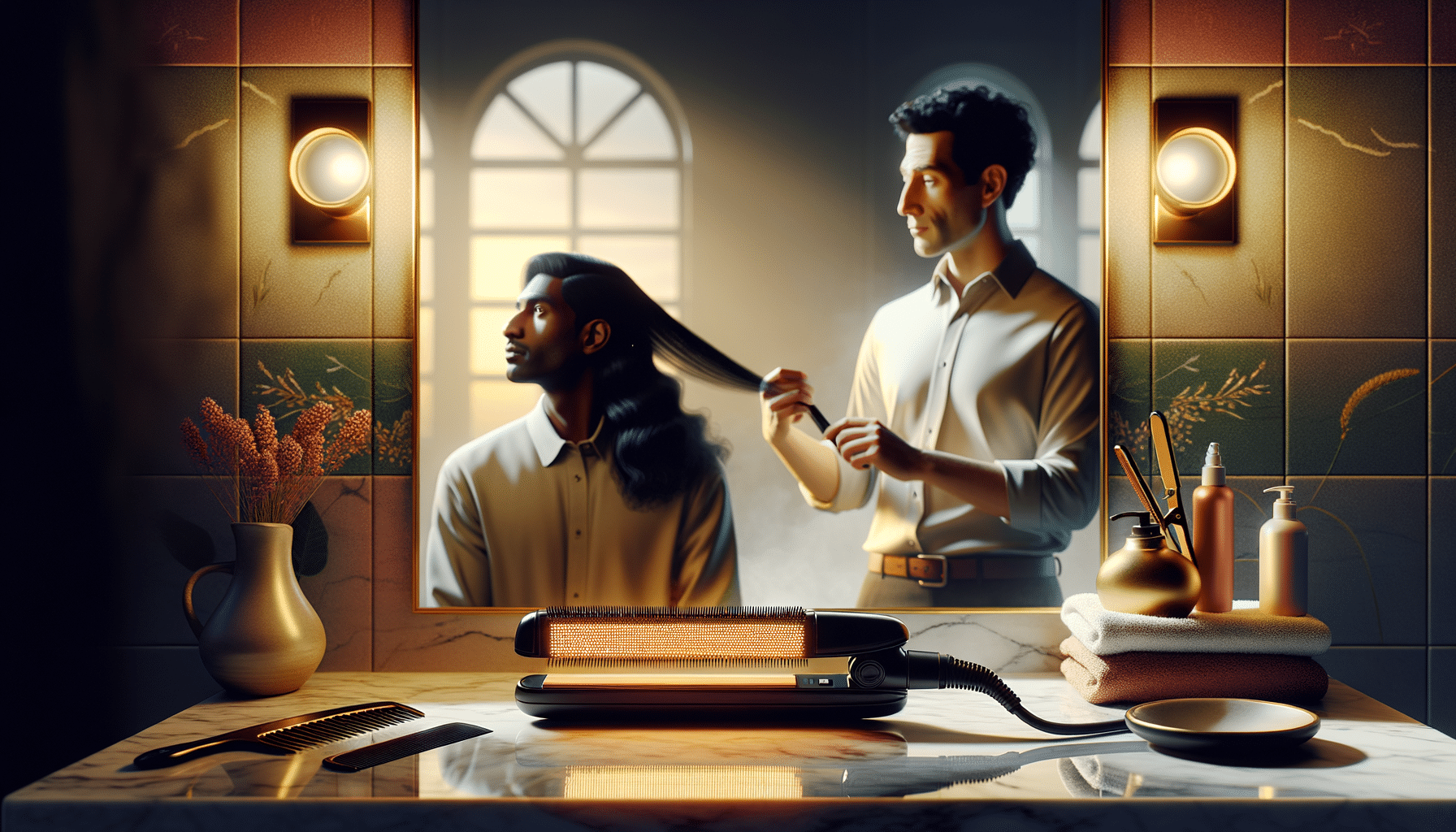 Wie viel wiegt ein Haarglätter?