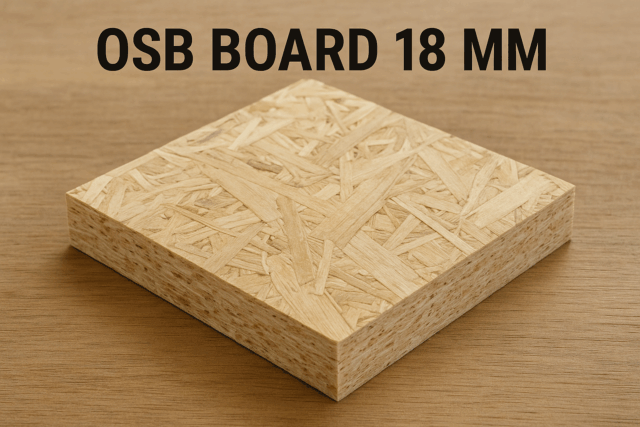 18 毫米 OSB 板的重量是多少？