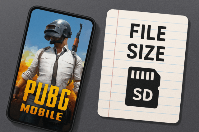 Wie viel wiegt eine PUBG Mobile-Dateigröße?